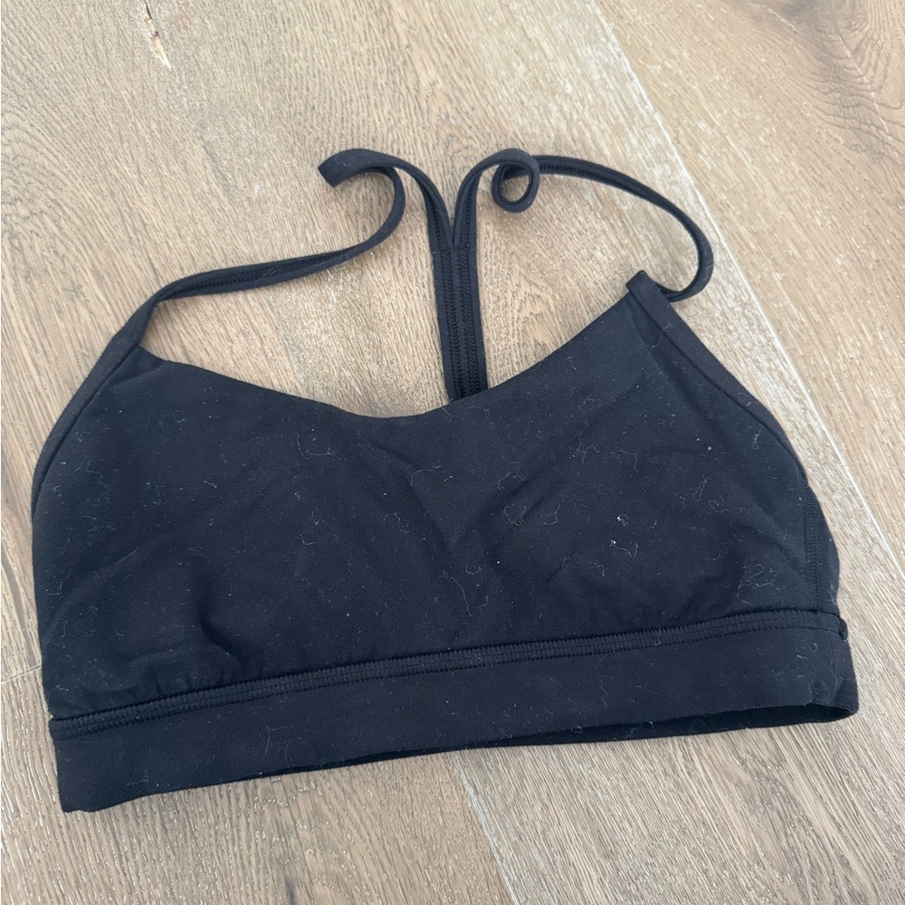 lululemon athletica flow y Black Women's Bra